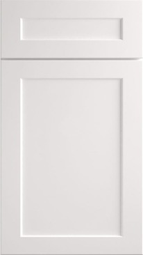 Amesbury White Recessed Door