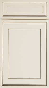 Pearl Maple Glazed Door