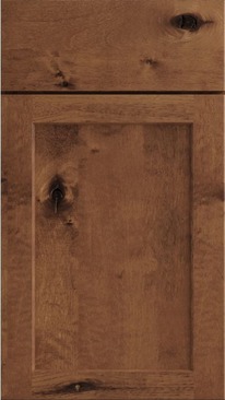 Upton Brown Slab Door